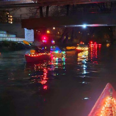 ŁYNA OLSZTYN- Wieczorny spływ- 3 Króli